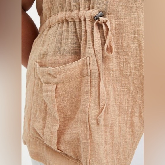 Torrid Gauzy Drape Front Vest - Picture 7 of 13